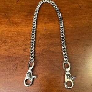 Chrome Hearts Wallet Chain Silver Chain Accessory